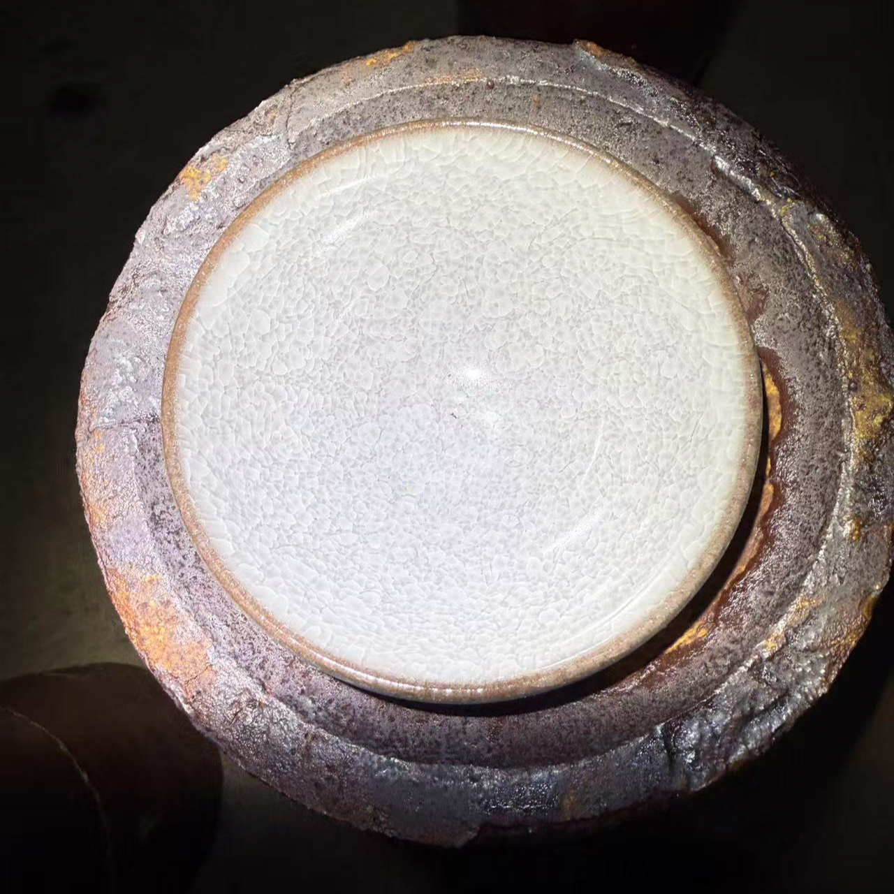 纯手工茶杯 白冰  主人杯