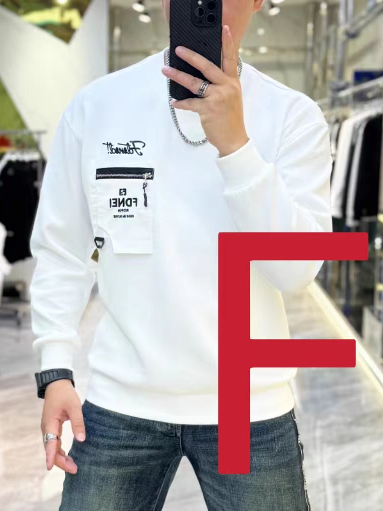 F01-F50拍此链秋冬季新款欧货时尚百搭轻奢男装上衣F