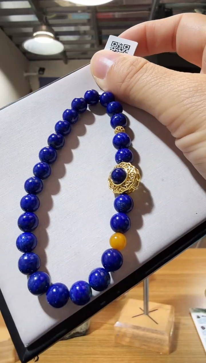 未镶嵌青金石手链优0216 约7mm