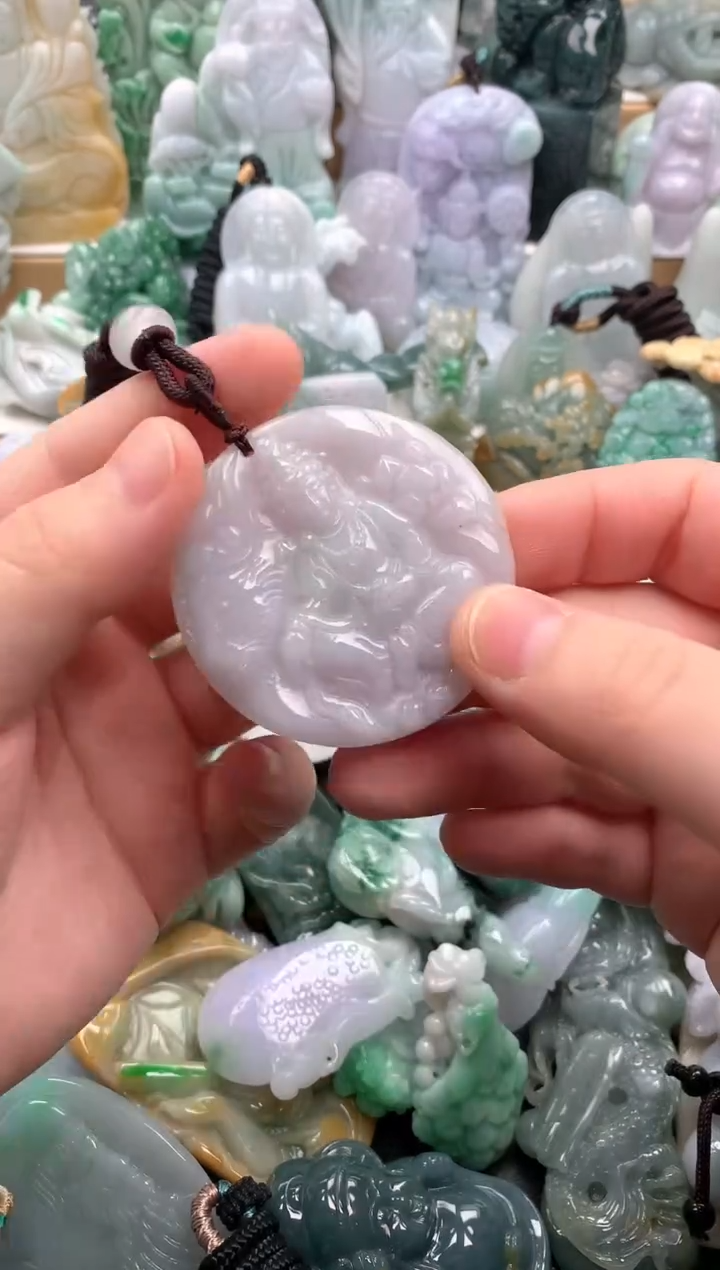 吊坠(不含链)未镶嵌翡翠1