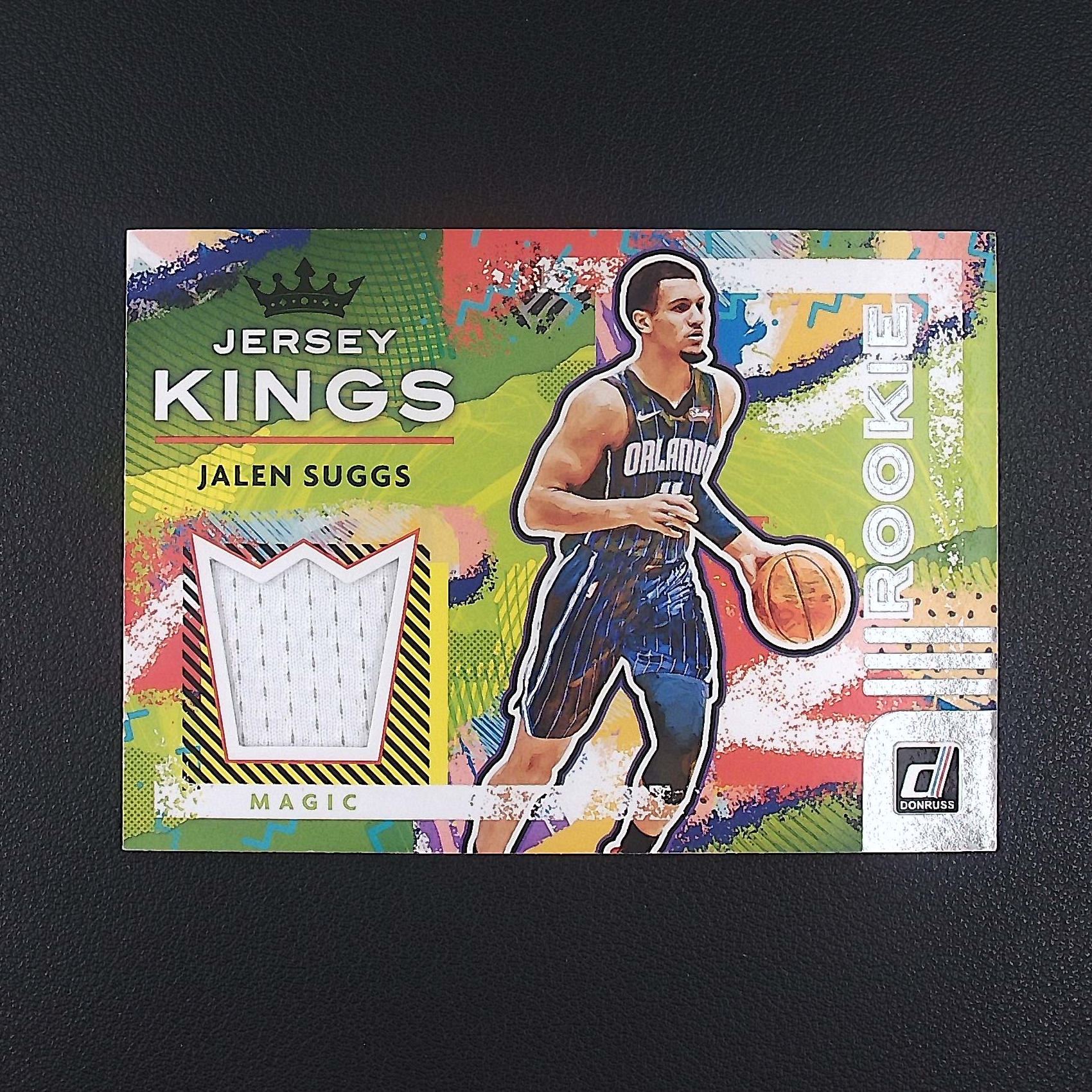 杰伦萨格斯 无编 DONRUSS 帕尼尼NBA国宝手提签字球星卡