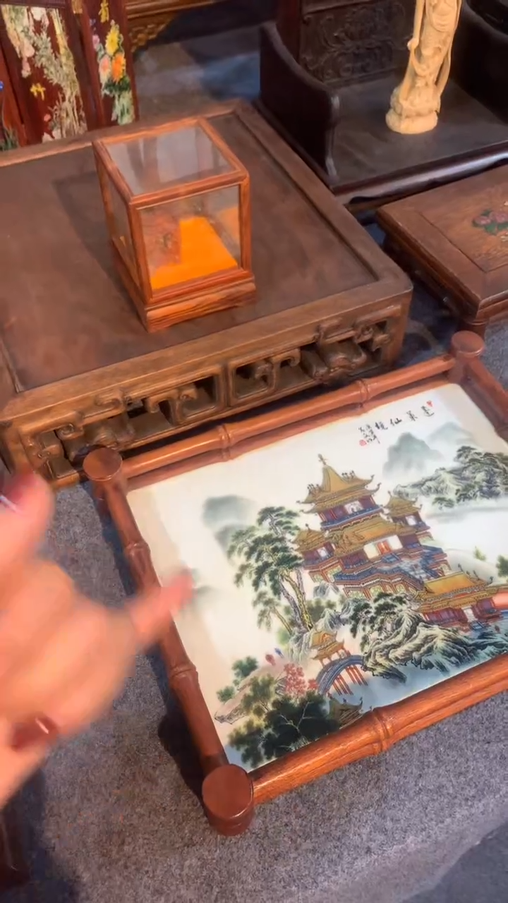 木福利          瓷板盘