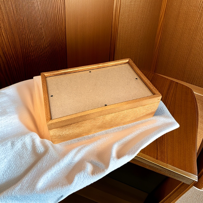 复古色大收纳相册带盖木盒木盒子伴手礼物盒包装婚礼长方形木盒