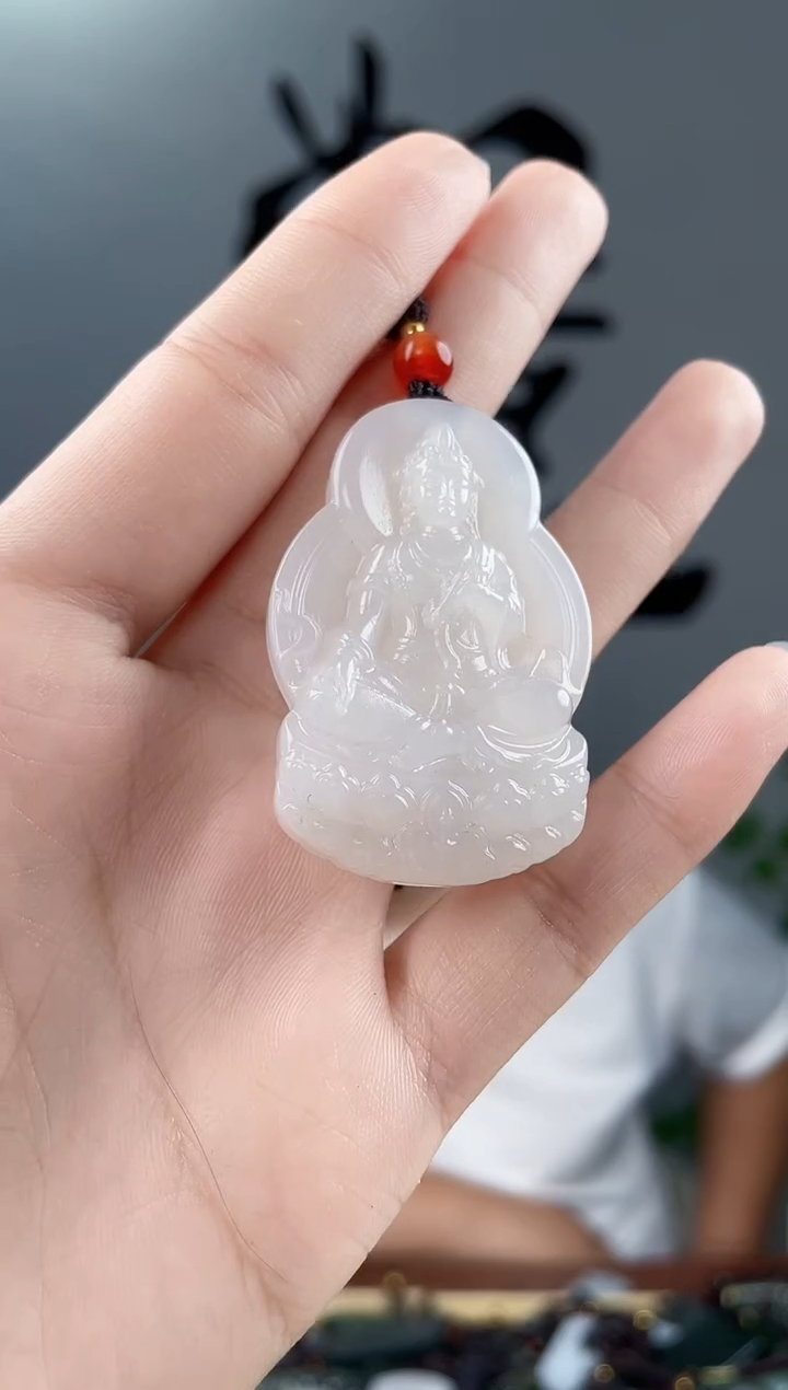 和田玉未镶嵌颈饰拍一发一，多样性发货