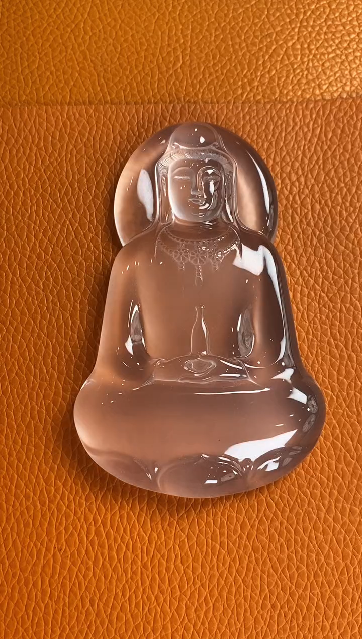 定制石英质玉鹤*素衣观音