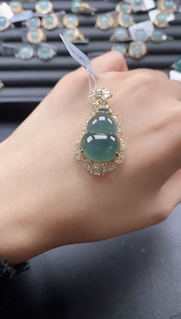 【闪购商品】翡翠戒指银S925镶嵌15511