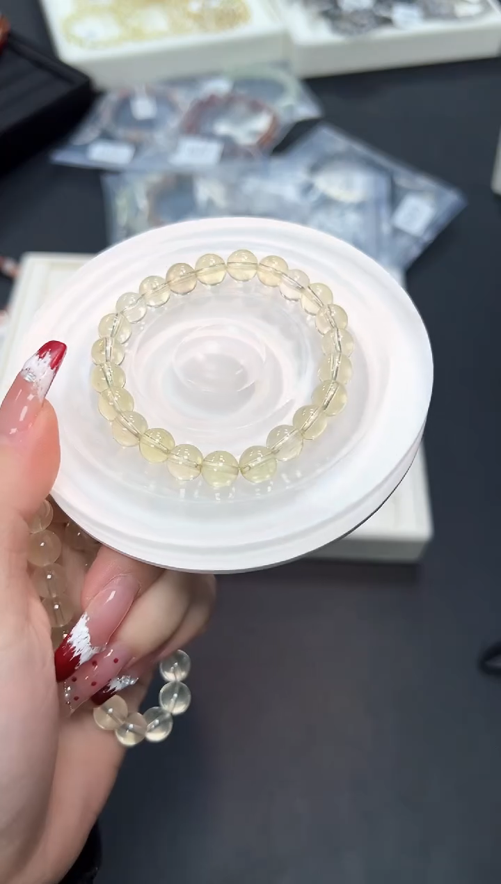 【闪购商品】水晶手串未镶嵌28b多样性发其一/1条默认微瑕