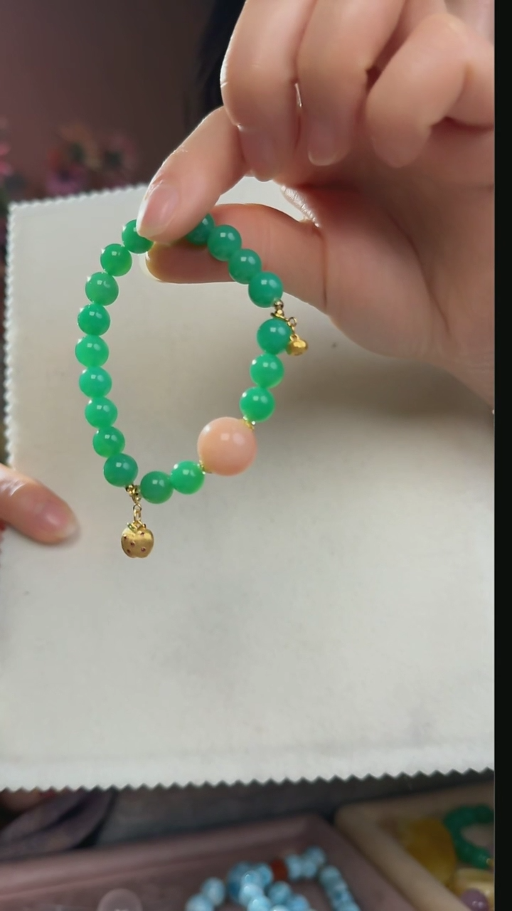 【闪购商品】玛瑙/玉髓手串未镶嵌让他人澳玉手串8mm