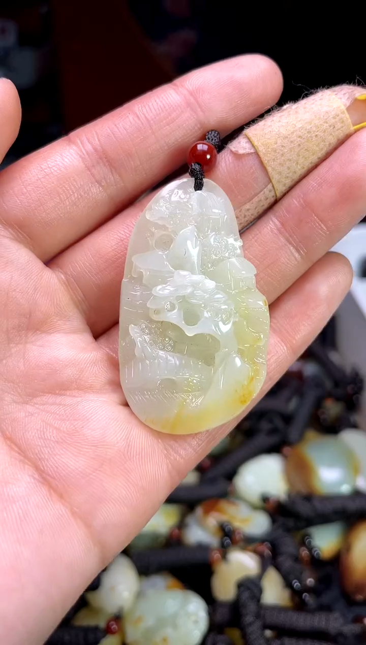 【闪购商品】和田玉颈饰未镶嵌1