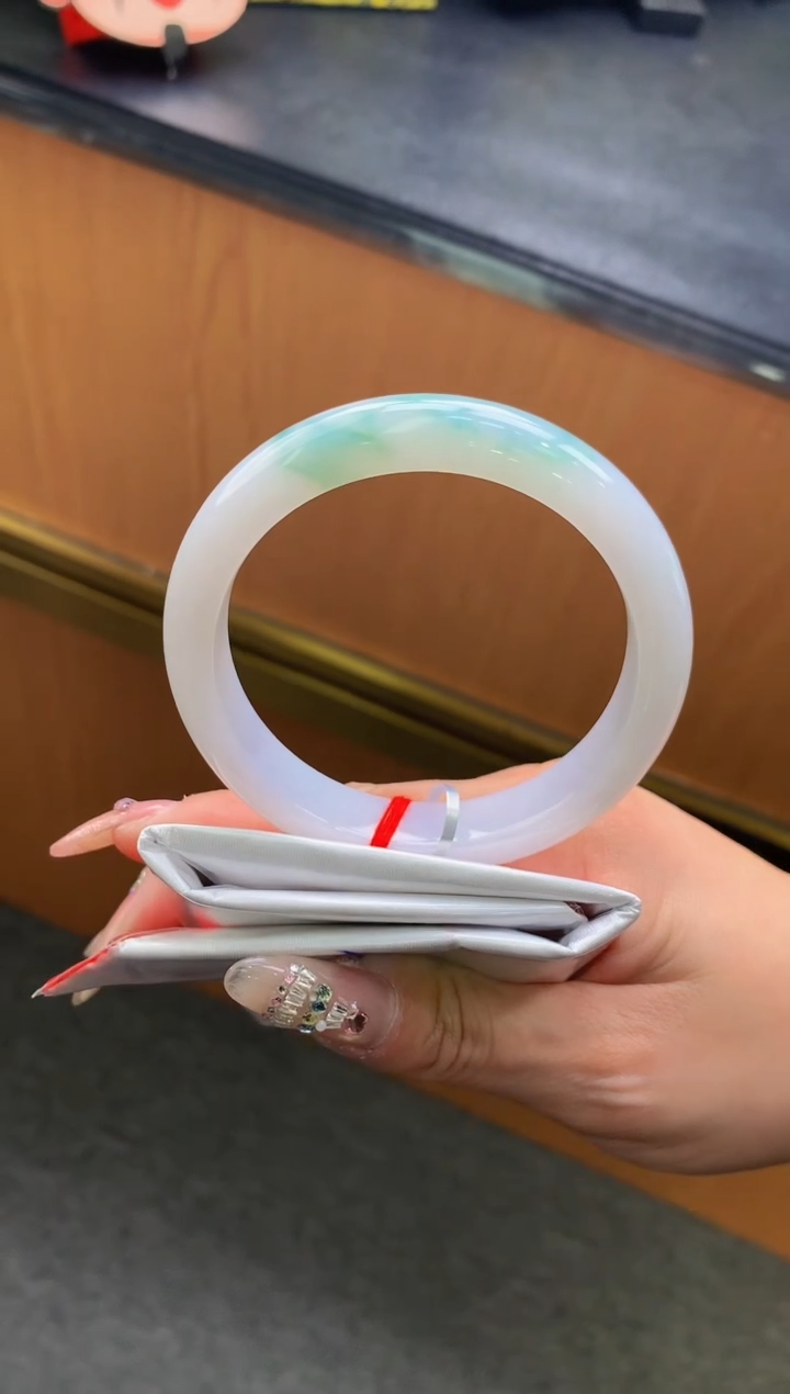 未镶嵌手镯翡翠-F88-正圈58.8