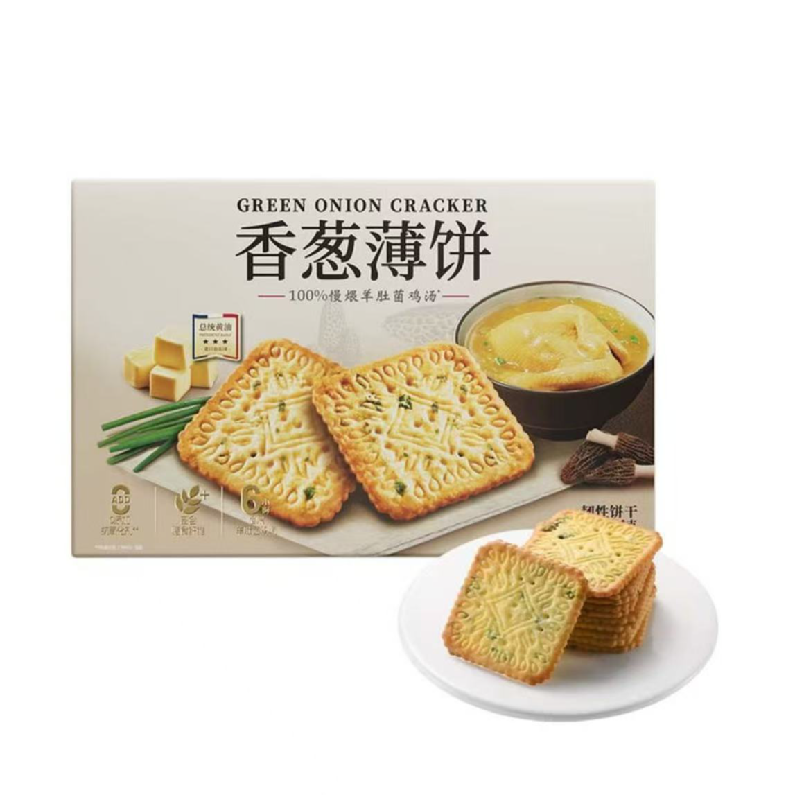 山姆超市 伟龙 香葱薄饼干1.16kg*箱独立小包装休闲零食小吃解馋小零食