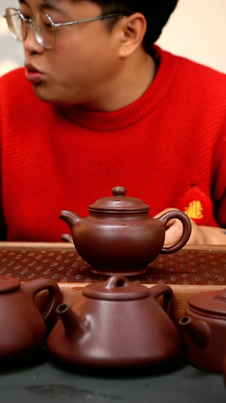 【闪购商品】紫砂茶壶syzj 底槽清 手磨粗纱 掇只