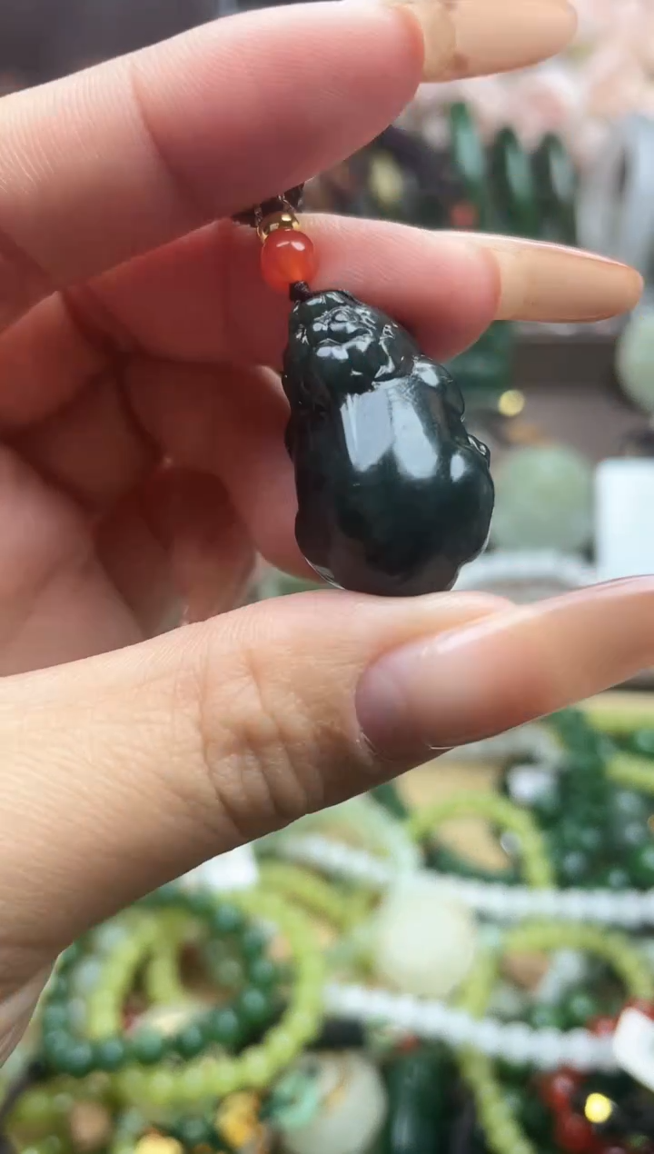 颈饰未镶嵌和田玉未镶嵌和田玉吊坠多样性拍一发一