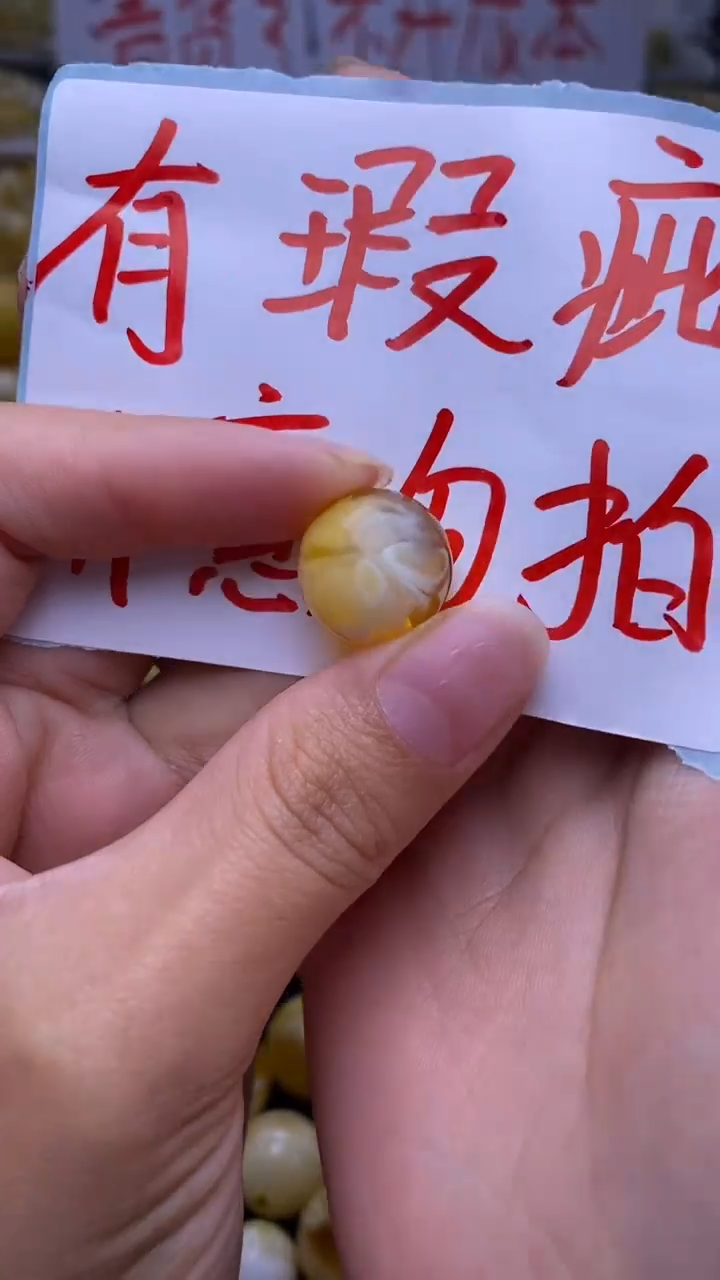 裸石蜜蜡未镶嵌葵.7
