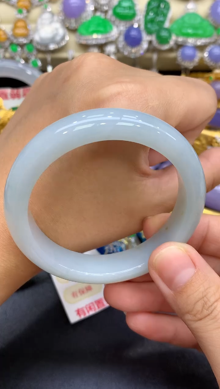 未镶嵌手镯翡翠286-中国好珍宝