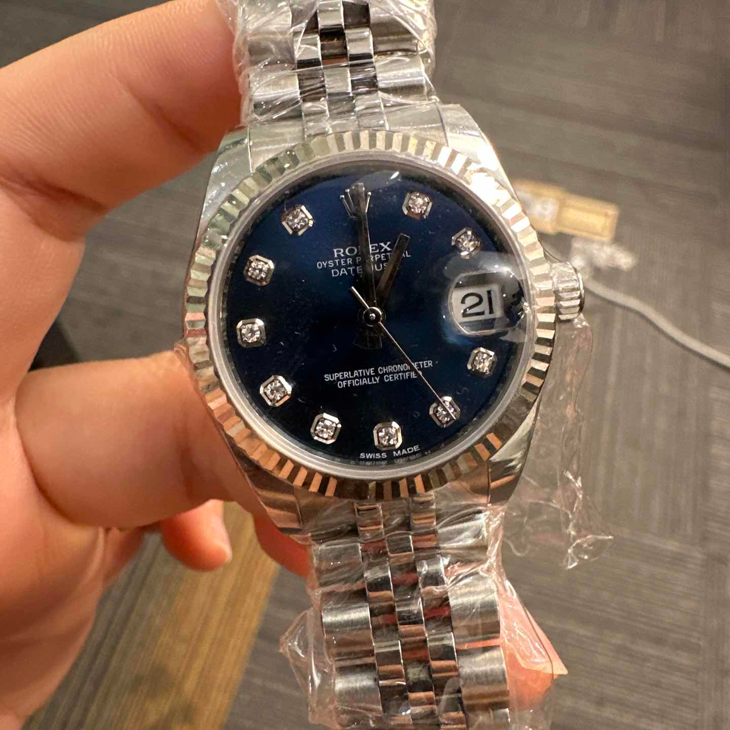 99新 Rolex/劳力士 表展日志m178274-0048腕表/WHP033409