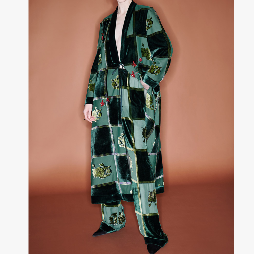 【Y261-Y270】 新中式国风设计师女装 中国风绣花喜篇妮娜原创