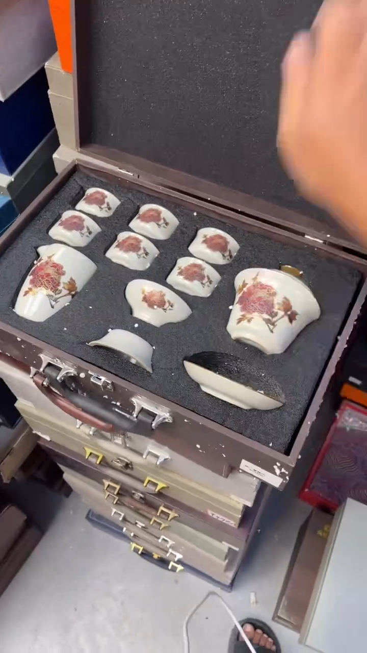 两位数抢高端茶具大套装（礼盒默认微瑕）