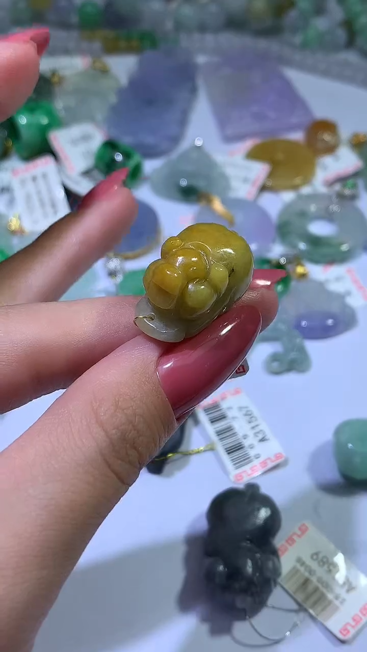 颈饰未镶嵌翡翠意*ZX018788