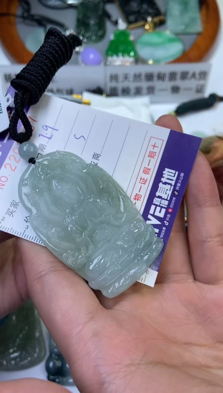 【闪购商品】翡翠颈饰未镶嵌2201407  