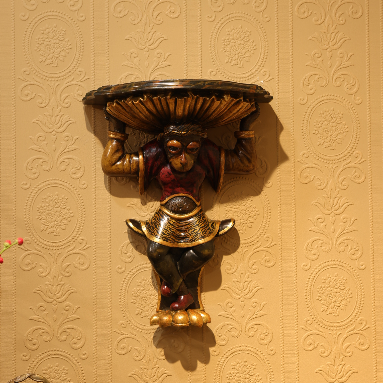 知潇家居/木质壁挂/手工创意墙面装饰/玄关摆设/孙悟空齐天大圣