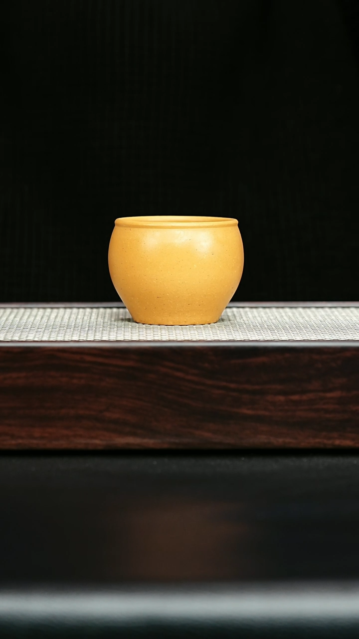 茶杯紫砂宜兴紫砂 主人杯 黄金段h470