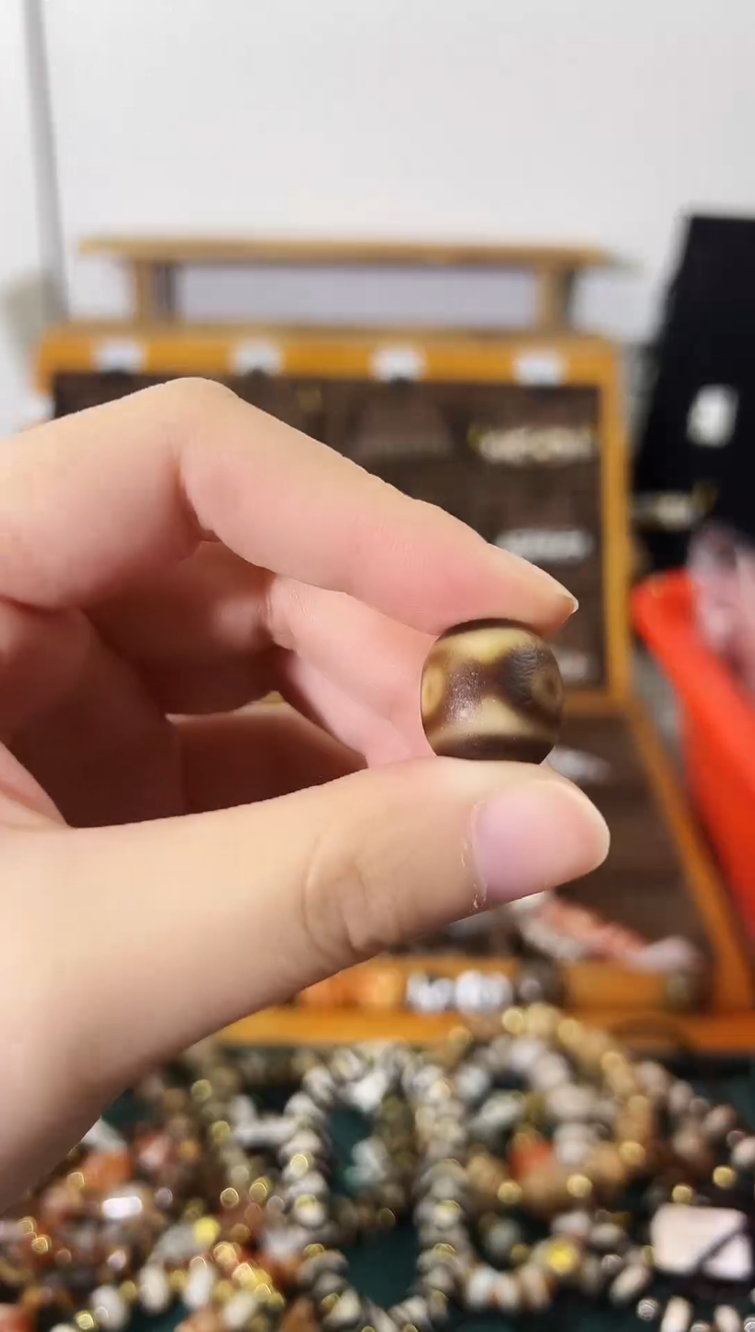 玛瑙/玉髓（覆膜）颈饰未镶嵌42（微瑕随机发货）