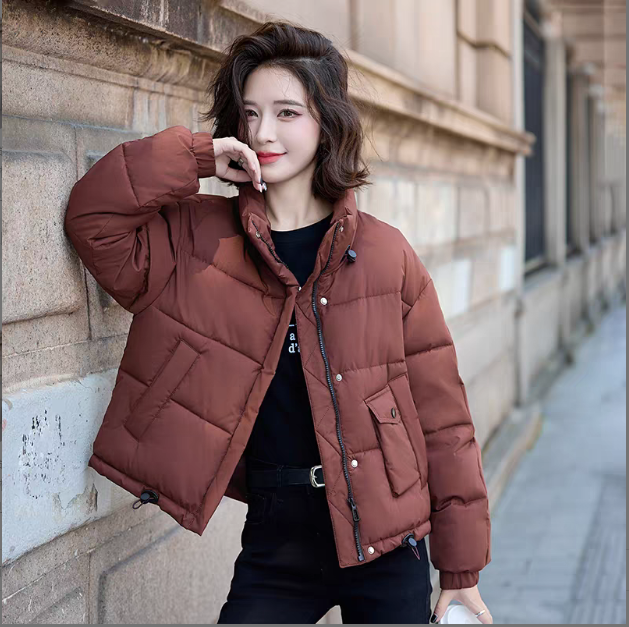 短款羽绒服女冬2025新款时尚加厚小个子面包服爆款羽绒服外套