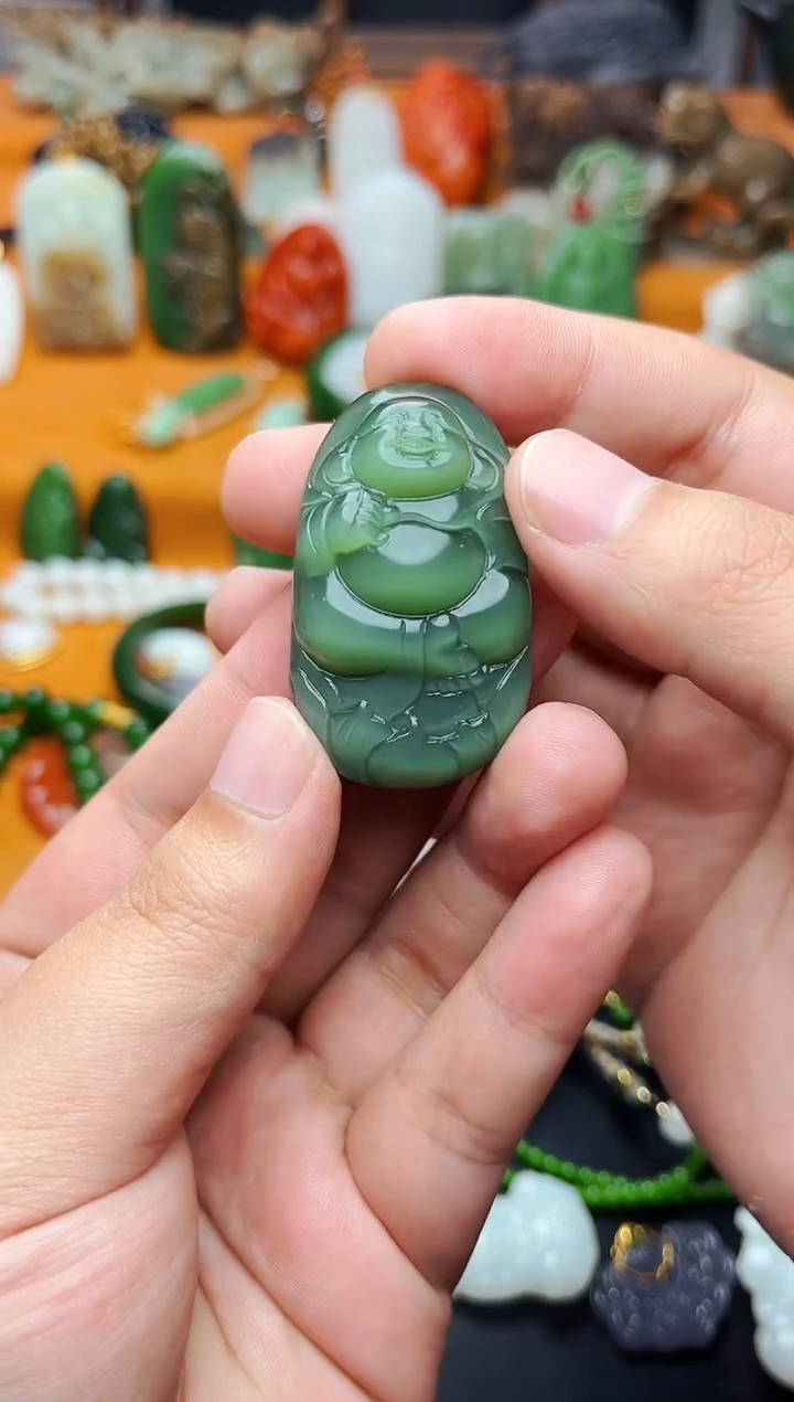 【闪购商品】和田玉颈饰未镶嵌佛公01