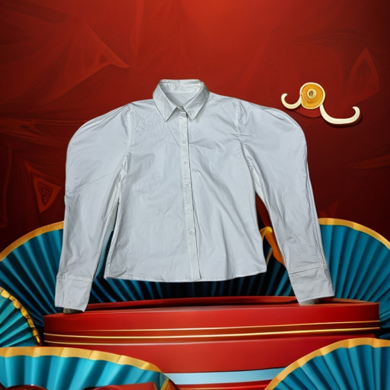 时尚休闲百搭  简约长袖女士外套 L红色266