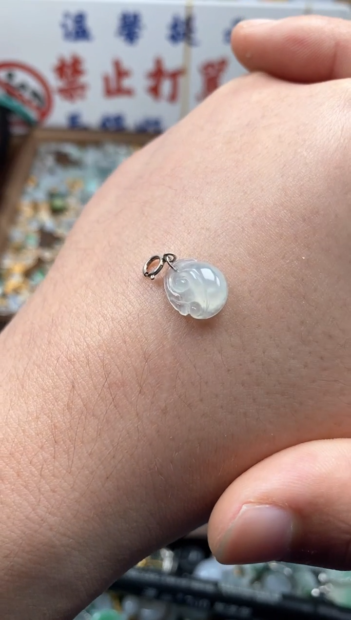【闪购商品】翡翠颈饰未镶嵌哥哥