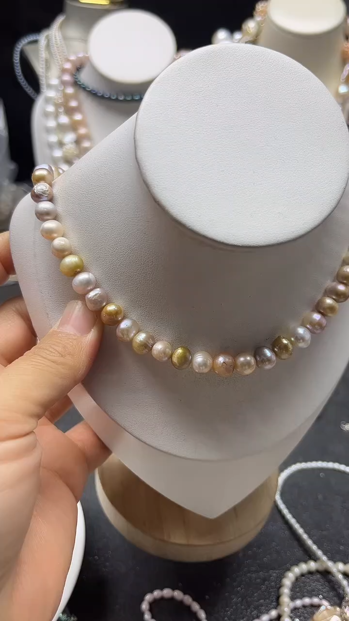 颈饰未镶嵌淡水珍珠多人