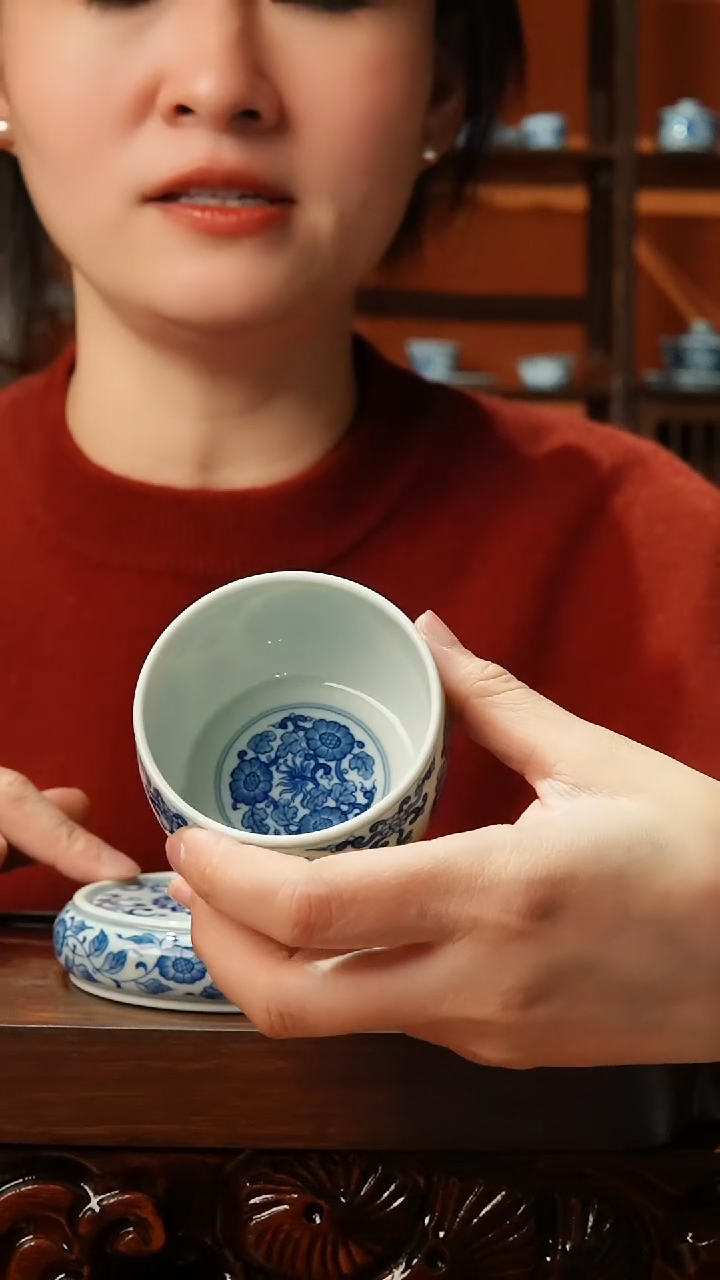 【闪购商品】景德镇镹曰手柴窑手工手绘茶具