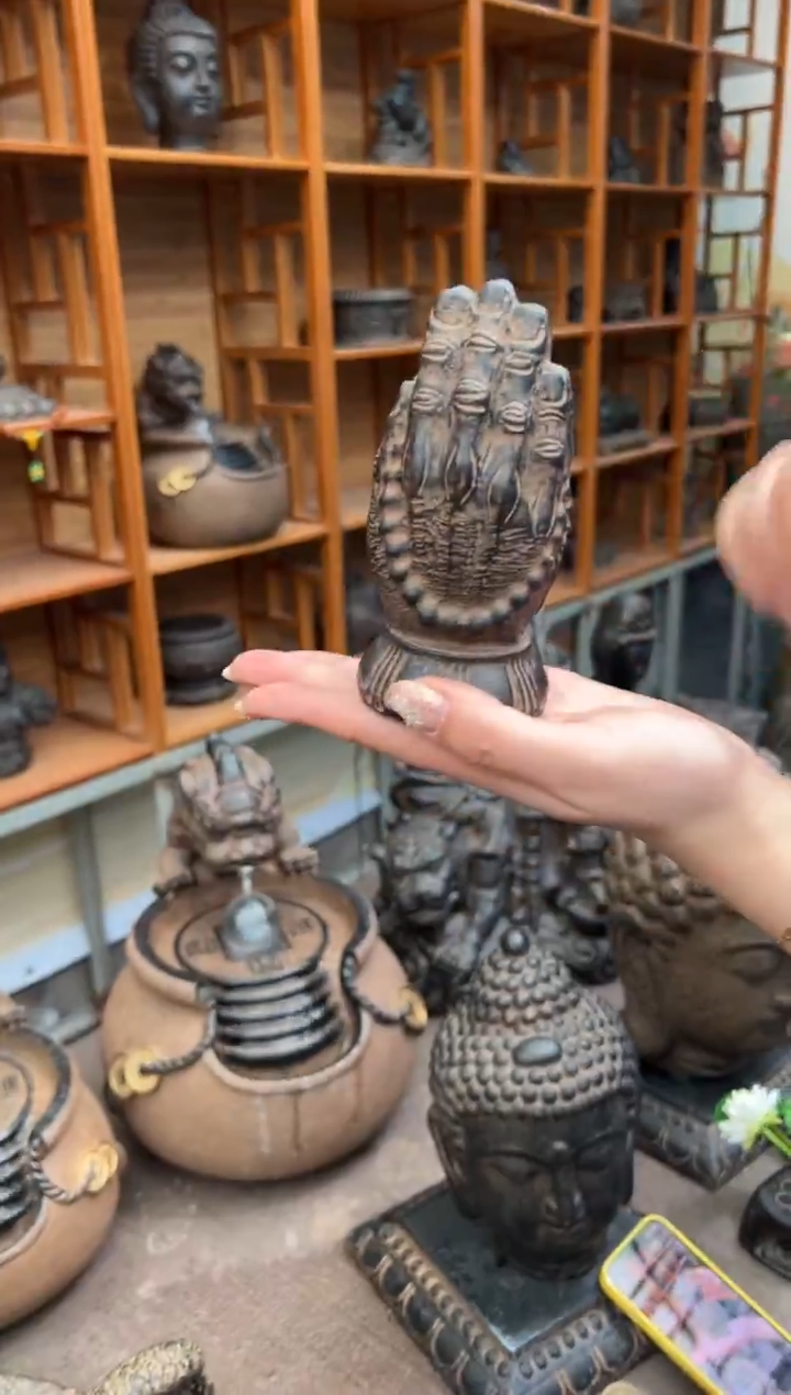 陶土【火山泥】求佛手