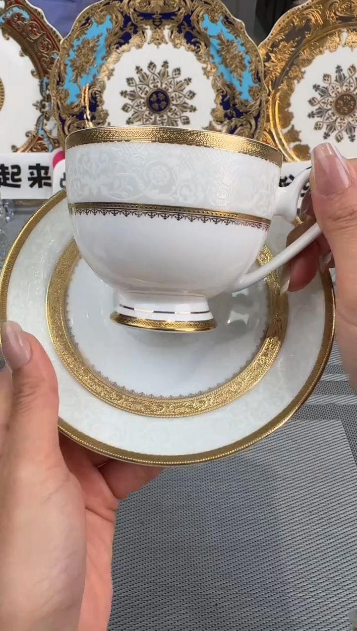 【闪购商品】瓷片两杯两碟福利款