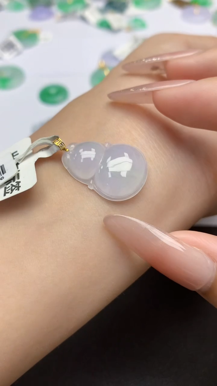 翡翠未镶嵌颈饰天然缅甸a货翡翠百元以上9元证书费自理