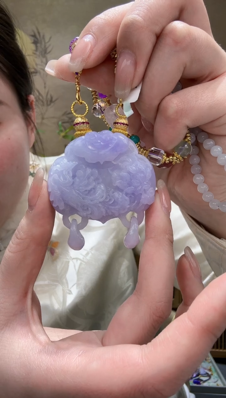 【闪购商品】翡翠颈饰未镶嵌吊坠