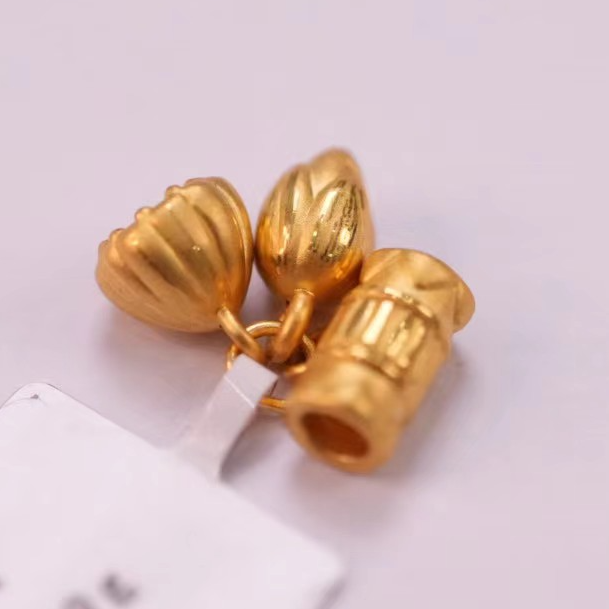 【澄澄严选】 足金竹节两世欢吊坠丨丨1.57丨