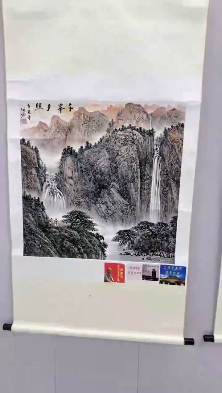 【闪购商品】绘画陈发源-4平尺-国画-卷轴金