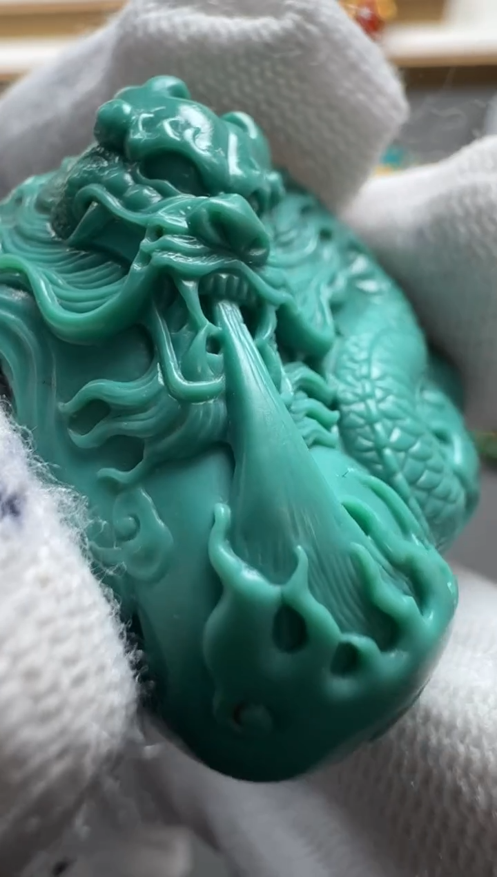 【闪购商品】绿松石配饰配饰18K金镶嵌配饰配饰