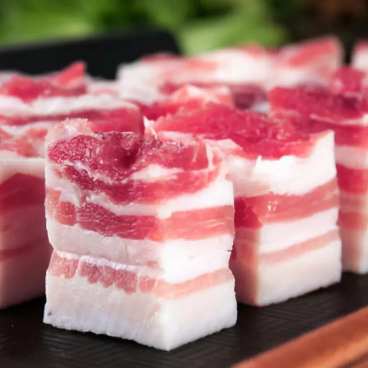 恩施高山农家猪 五花肉净重4斤