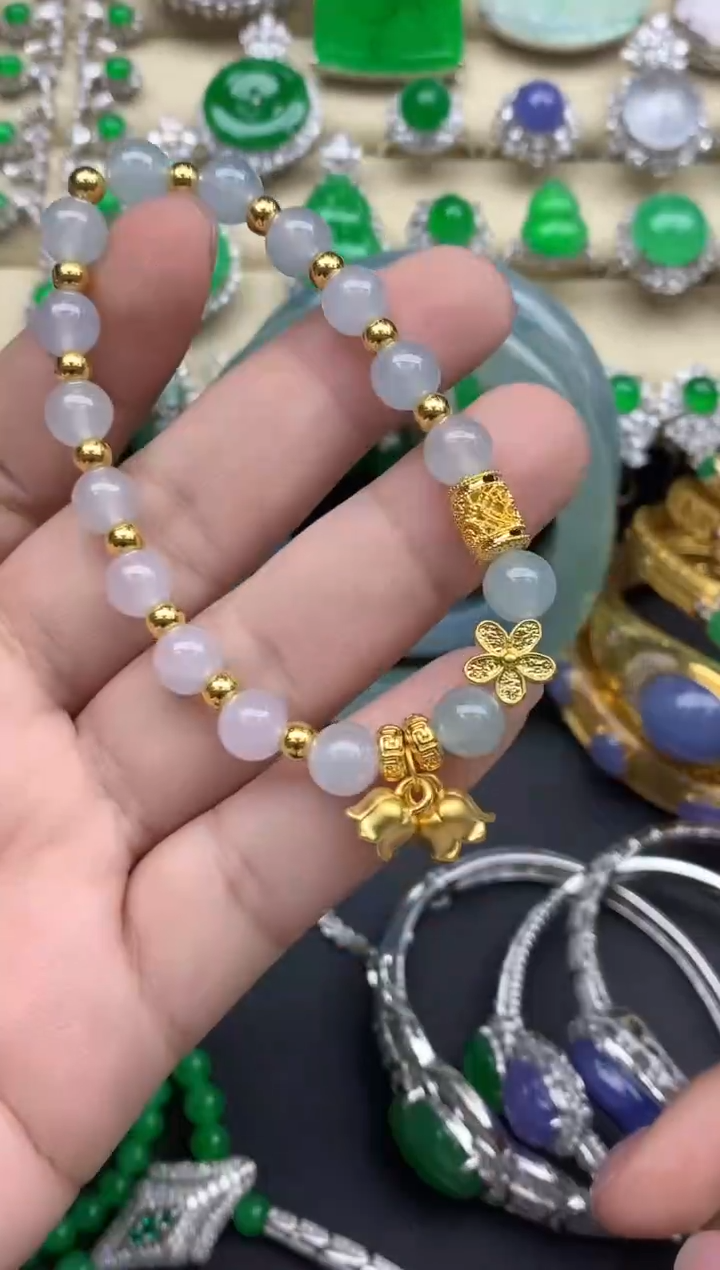 【闪购商品】翡翠手串未镶嵌484-中国好珍宝