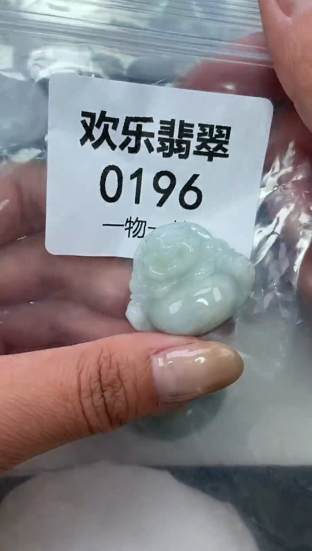 颈饰未镶嵌翡翠缅甸天然翡翠0196