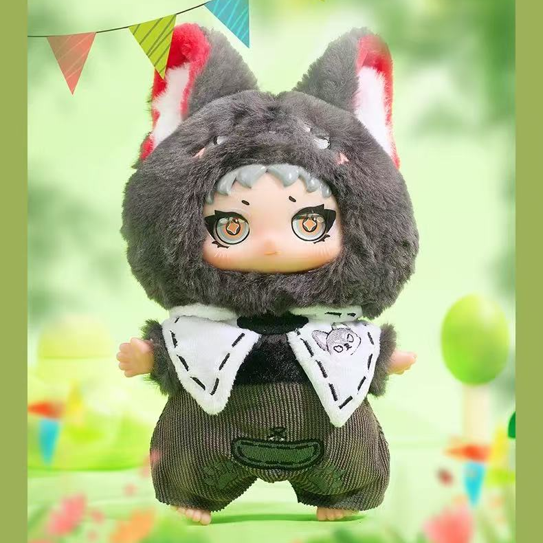鸭鸭动物园玩偶盲盒卡通可爱背包公仔挂件可挂装饰品生日礼物