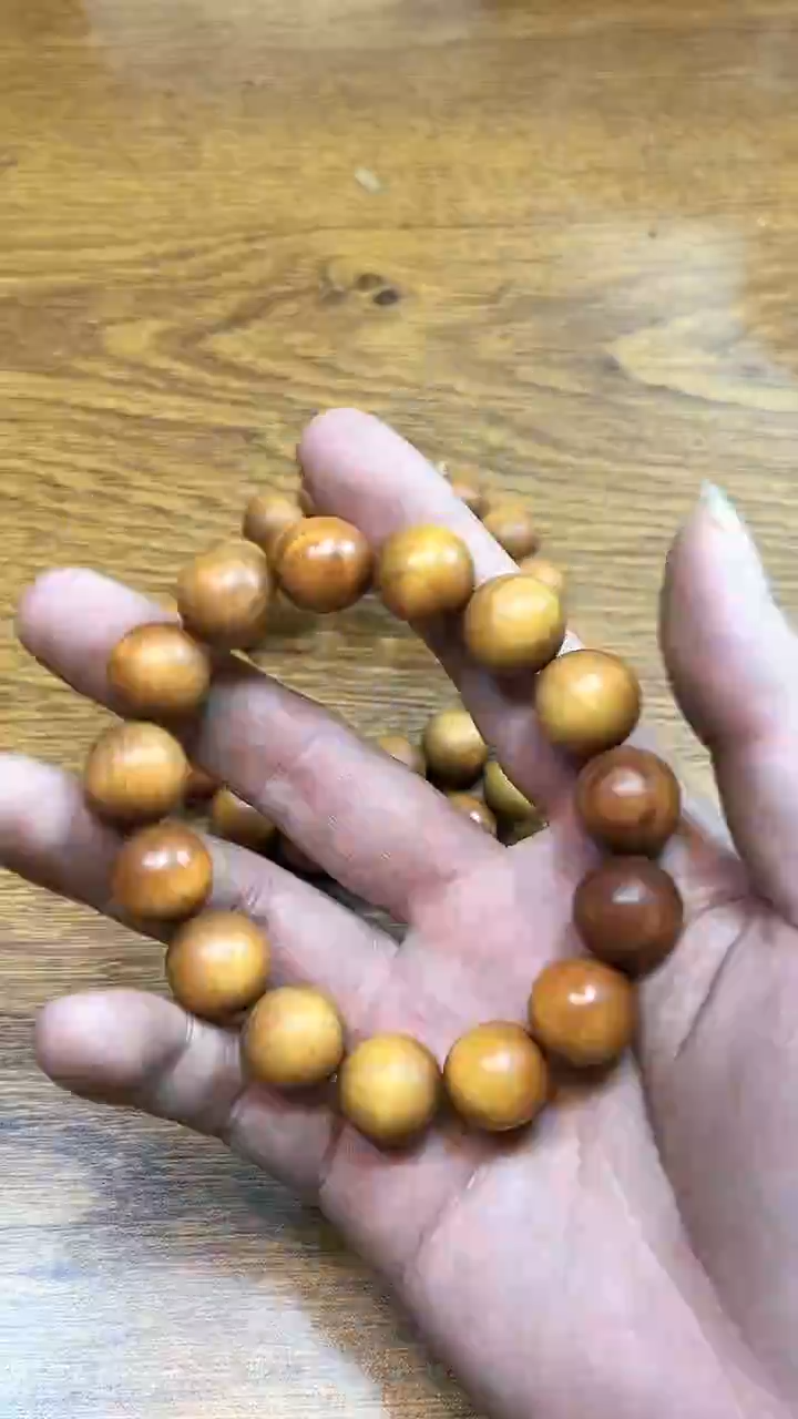 【闪购商品】木血龙木单圈手串1.5尺寸