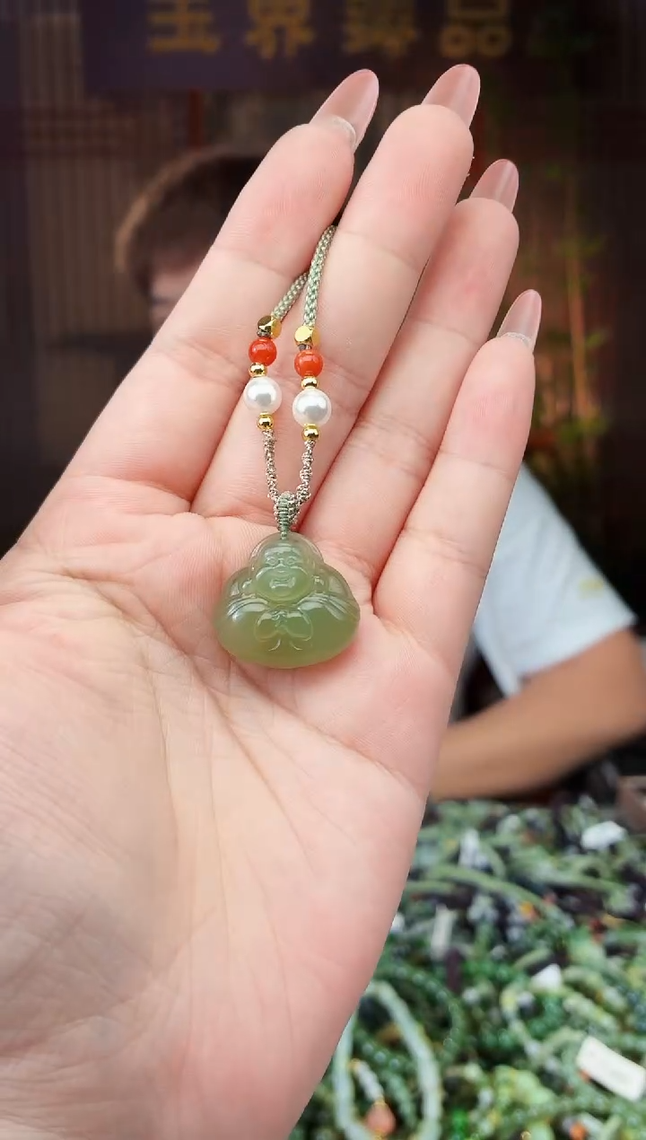 和田玉未镶嵌颈饰多样性发货拍一发一