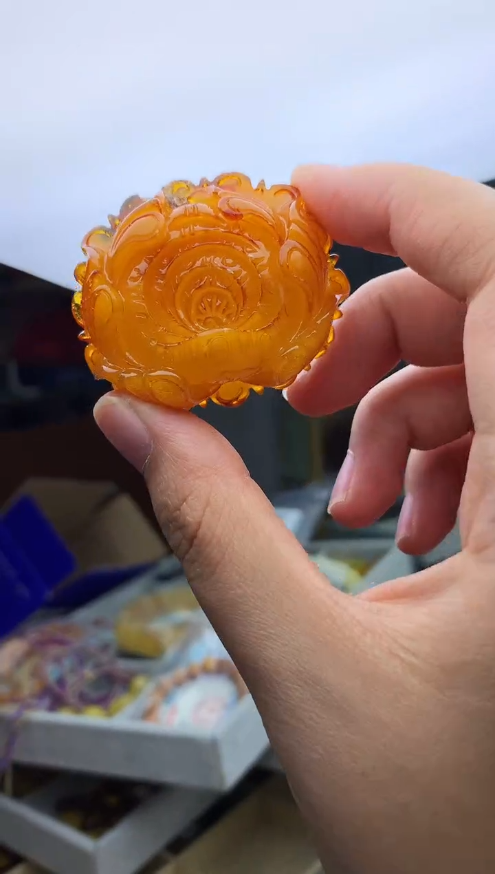 【闪购商品】琥珀珠宝奇石未镶嵌46