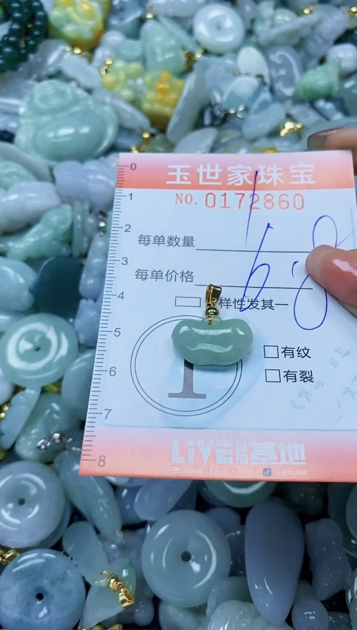 【闪购商品】翡翠颈饰未镶嵌闪购0172860