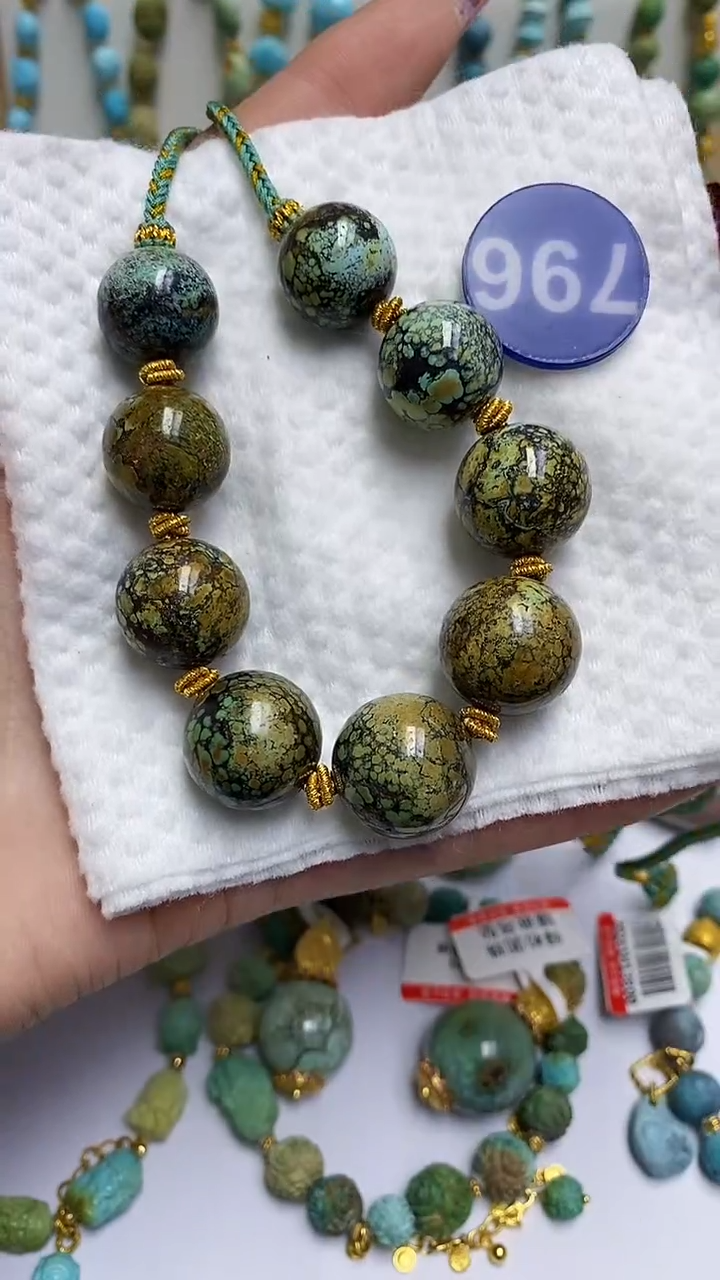 【闪购商品】绿松石项链未镶嵌796