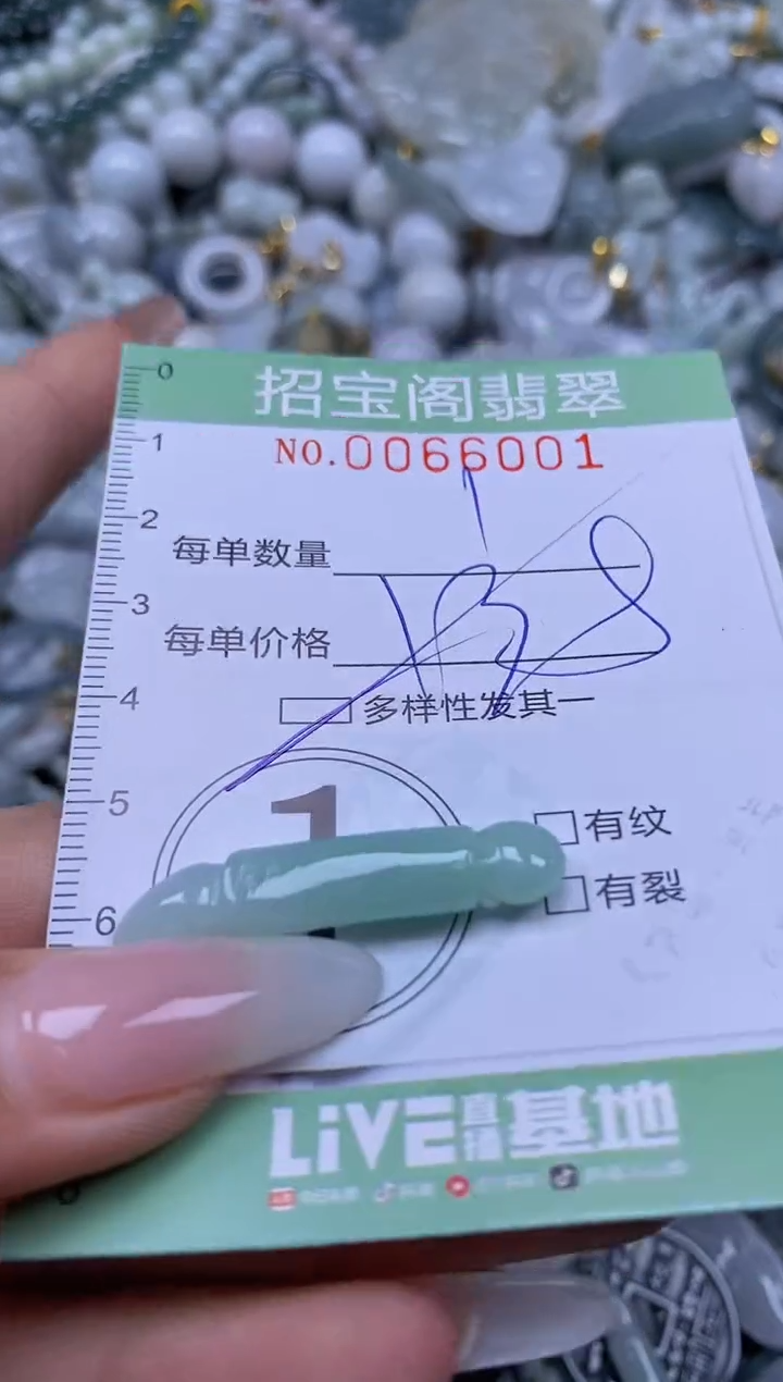 【闪购商品】翡翠颈饰未镶嵌闪购0066001多样性发其一